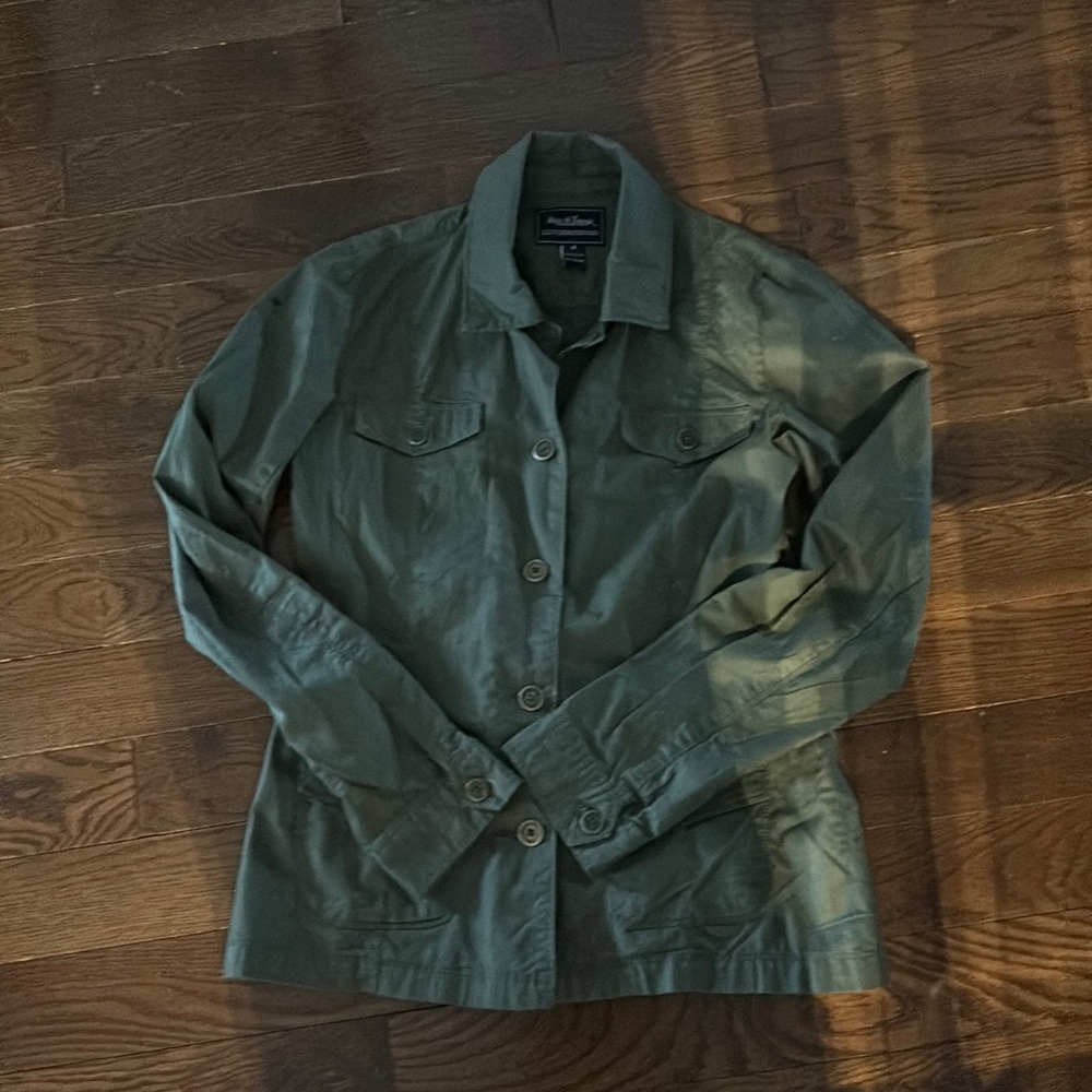 Green Safari Jacket - Steve and Barry's - Size S
